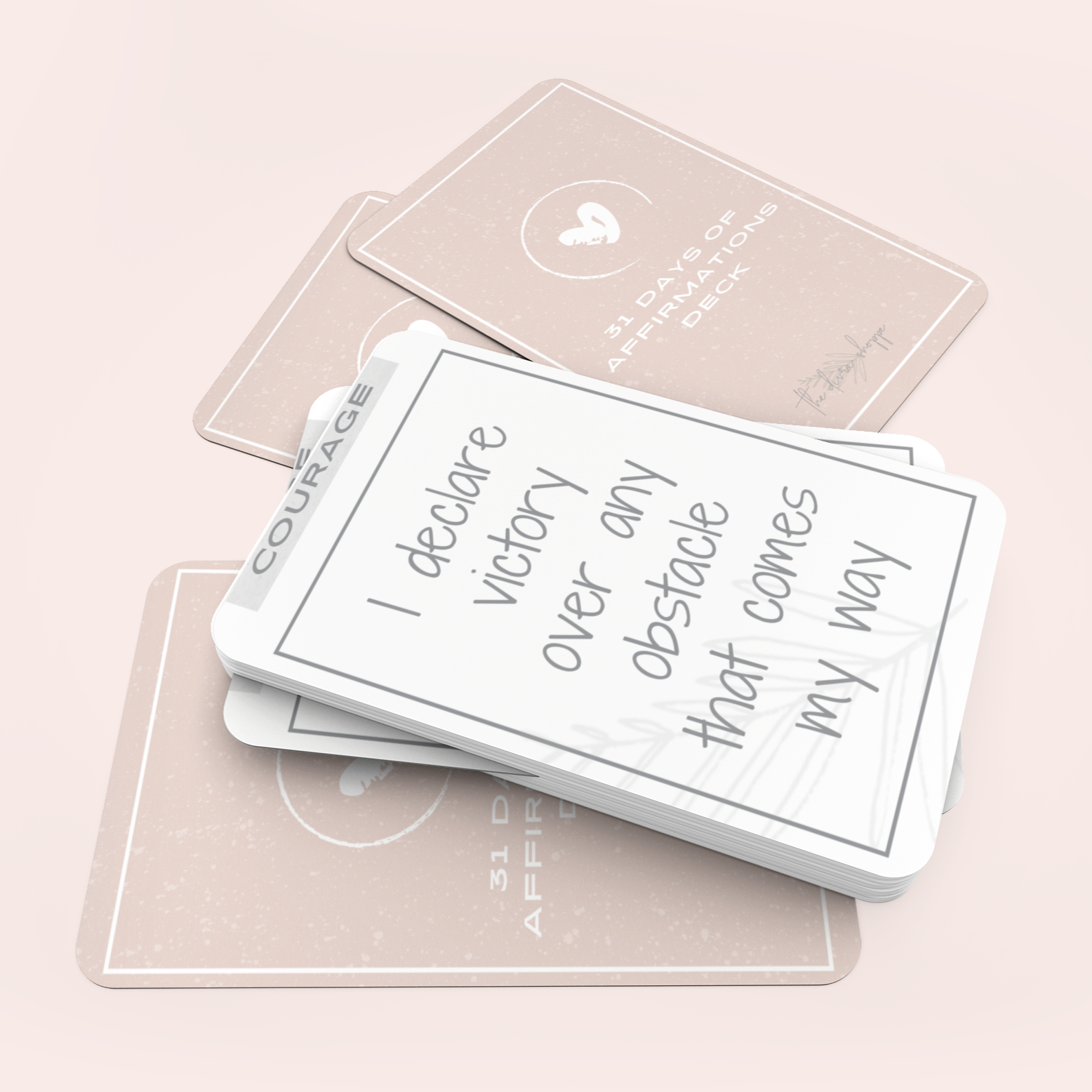 31 Days of Affirmations Deck